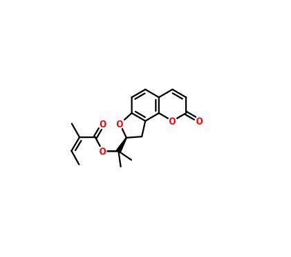 二氢欧山芹醇当归酸酯|5058-13-9 Columbianadin