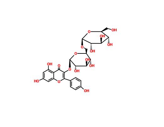 山柰酚-3-O-龙胆二糖苷|22149-35-5
