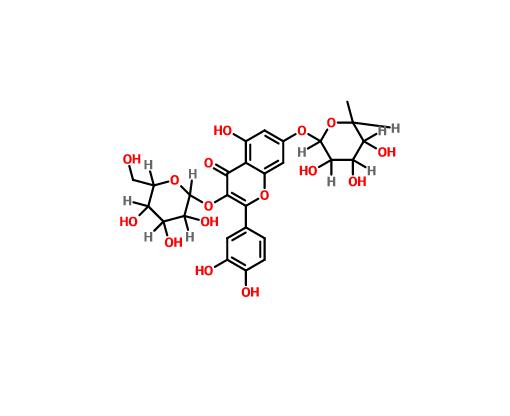 槲皮素-3-O-葡萄糖-7-O-鼠李糖苷|18016-58-5