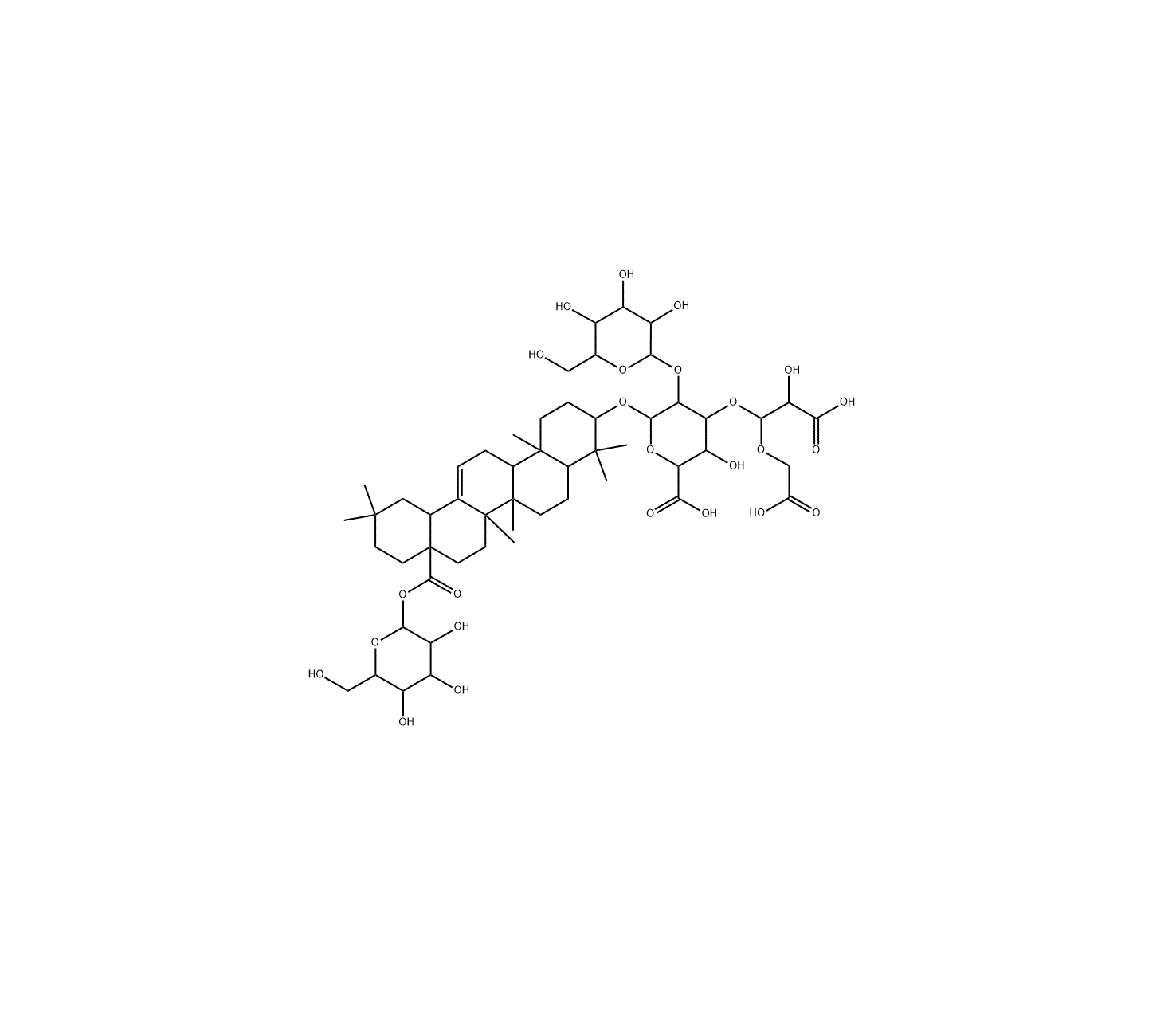 牛膝皂苷 D|168009-91-4