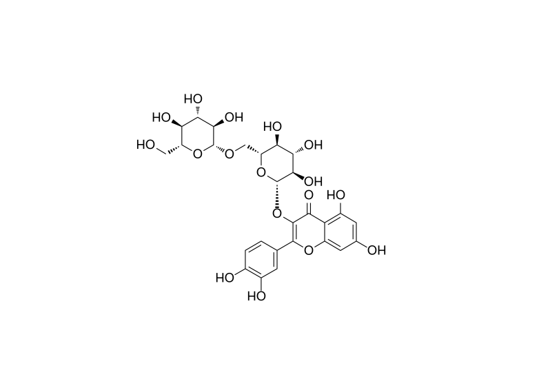 槲皮素-3-龙胆二糖苷|7431-83-6
