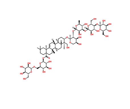 灰毡毛忍冬皂苷乙 136849-88-2 Macranthoidin B