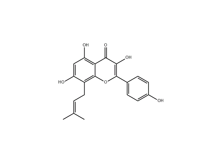 8-异戊烯基山奈酚|28610-31-3