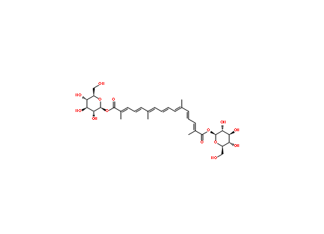 西红花苷IV|55750-86-2