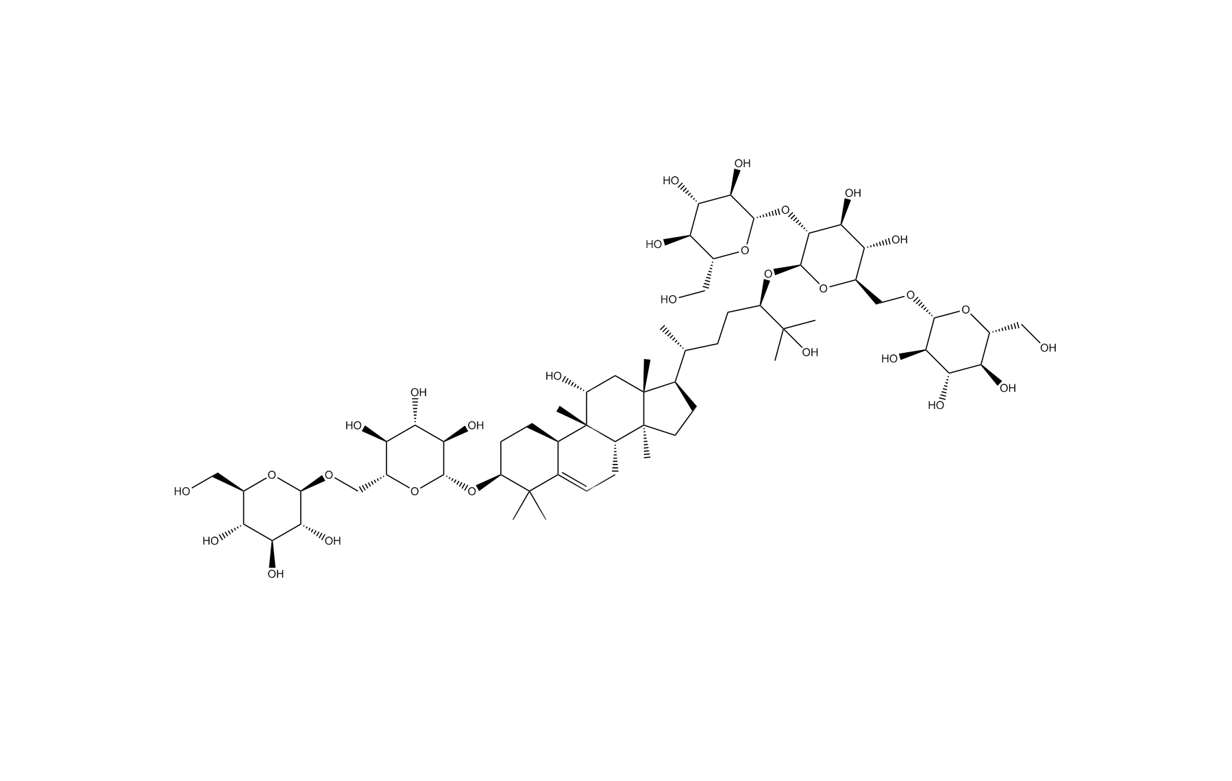 罗汉果皂苷V 88901-36-4 Mogroside V