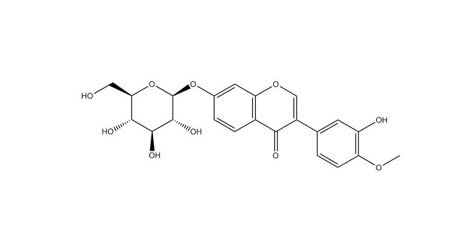 毛蕊异黄酮葡萄糖苷|20633-67-4 Calycosin 7-O-glucosid
