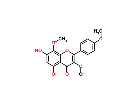 5,7-二羟基-3,4',8-三甲氧基黄酮|1570-09-8