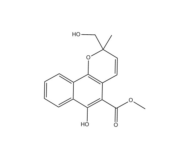 6-羟基-2-(羟基甲基)-2-甲基-2H-萘并[1,2-B]吡喃-5-羧酸甲酯|1357351-29-1