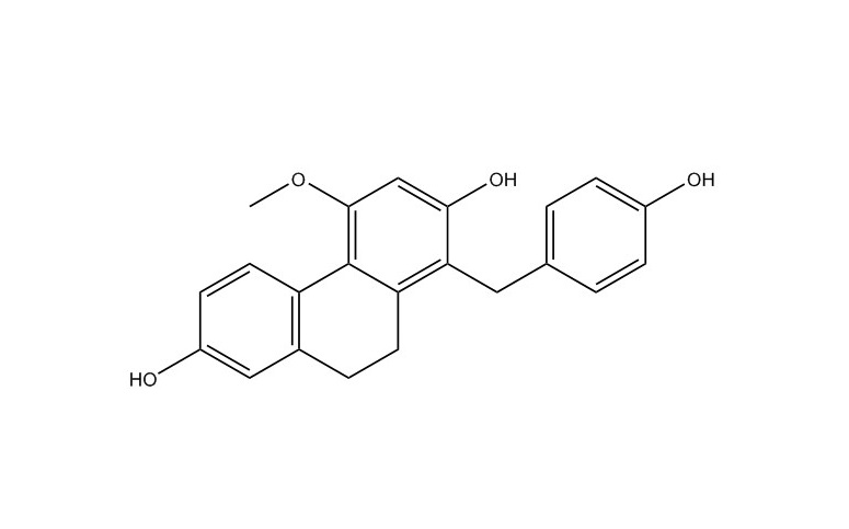 1-(4-羟苄基)-4-甲氧基-9,10-二氢菲-2,7-二醇|87530-26-5