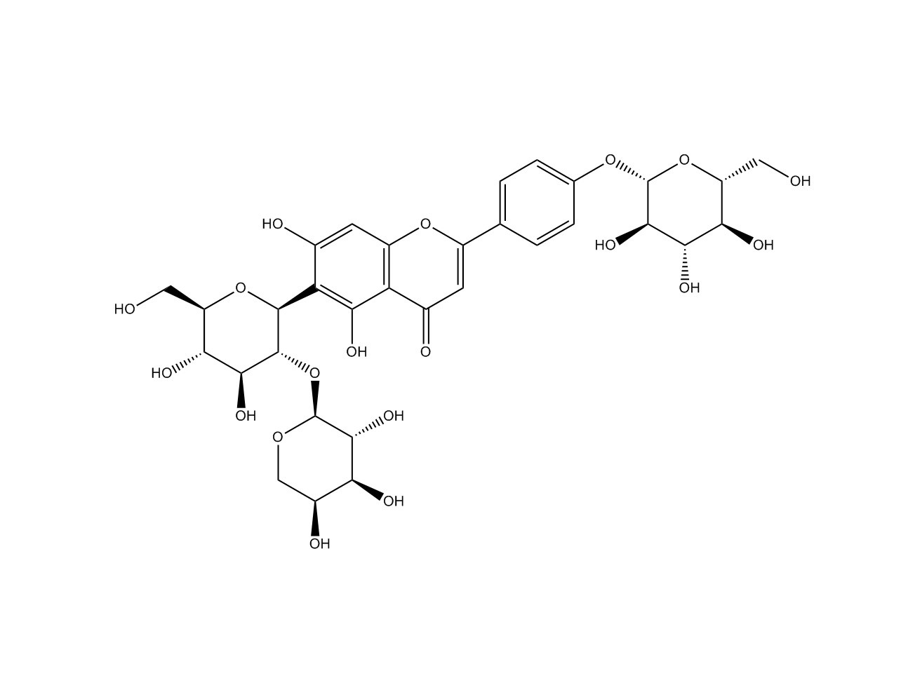 王不留行黄酮苷|53452-16-7