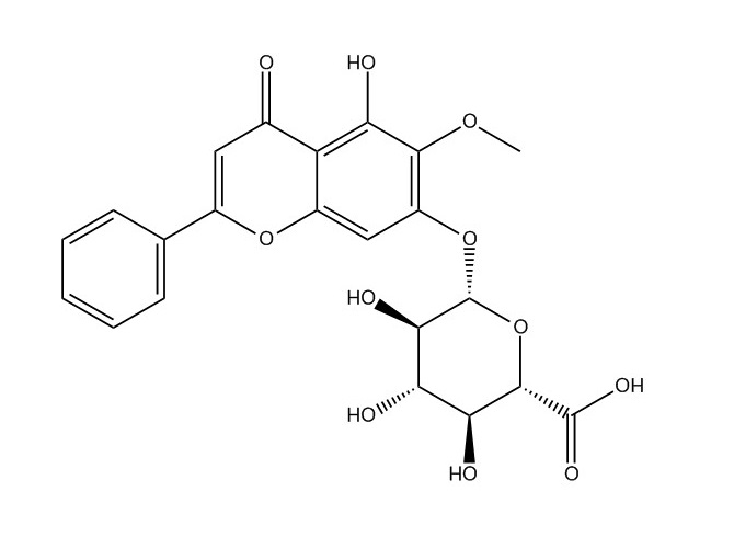 千层纸素A-7-0-β-D-葡萄糖醛酸苷|36948-76-2