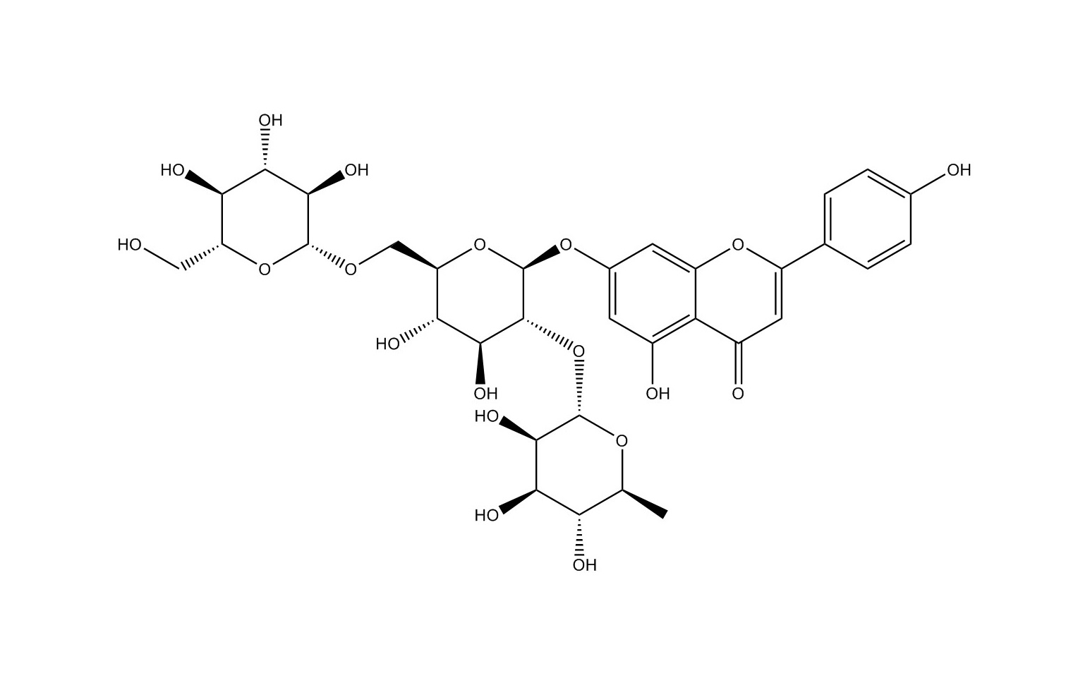 芹菜素-7-0-（2G-鼠李糖）龙胆糖苷|174284-20-9